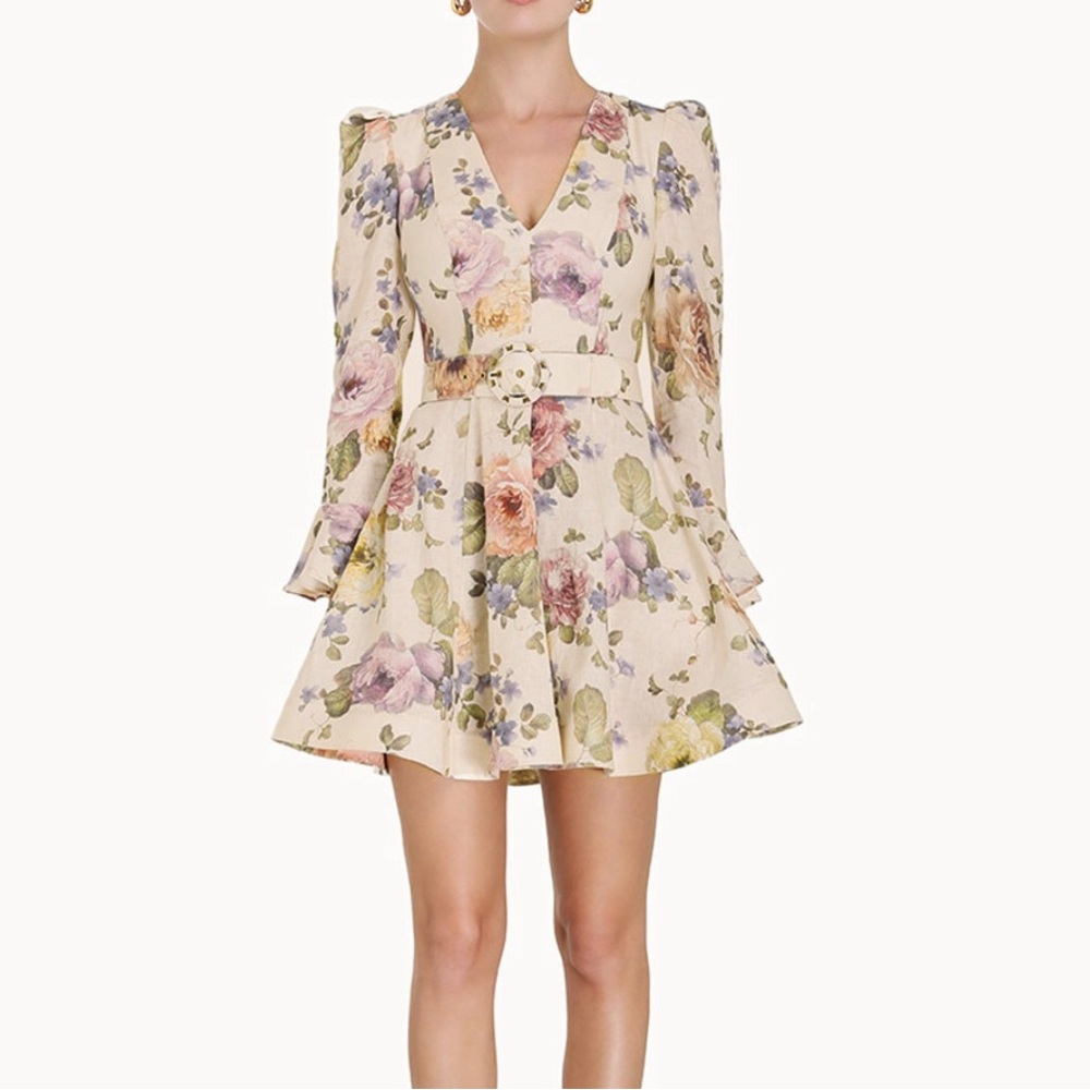 Zimmermann Luminosity Mini Dress